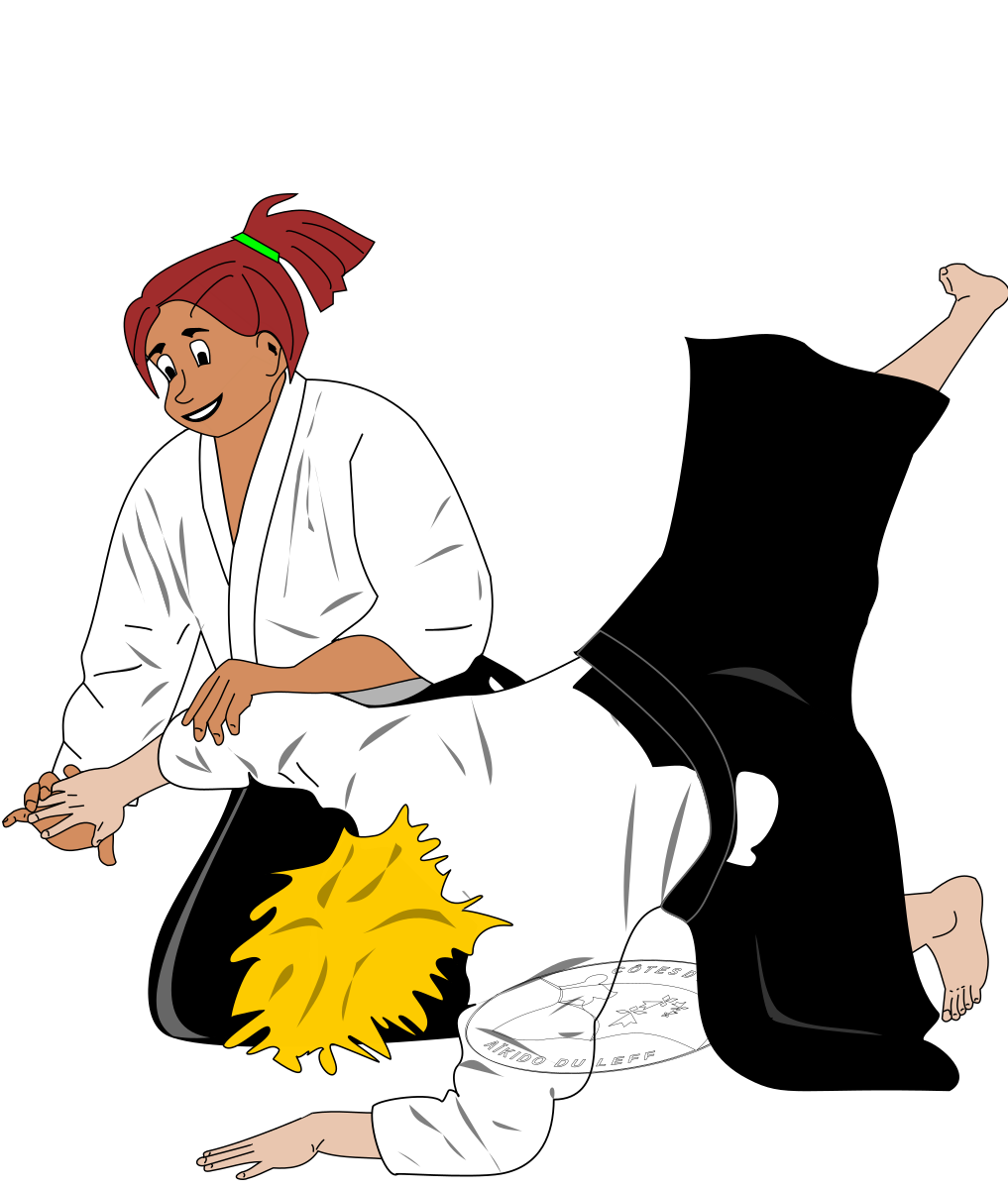 l'aikido permet un excellent entretien physique.